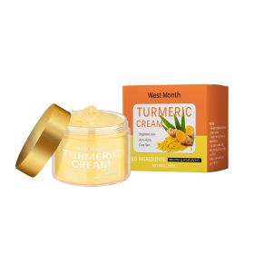 West&Month Turmeric Moisturizing Face Cream - Brighten Skin Tone, Hydrate and Nourish, Gentle Daily Skin Care - 1box West&Month Turmeric Moisturizing Face Cream - Brighten Skin Tone, Hydrate and Nourish, Gentle Daily Skin Care - 1box